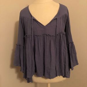 Altar’d State Hippie Peasant Layered Boho Top